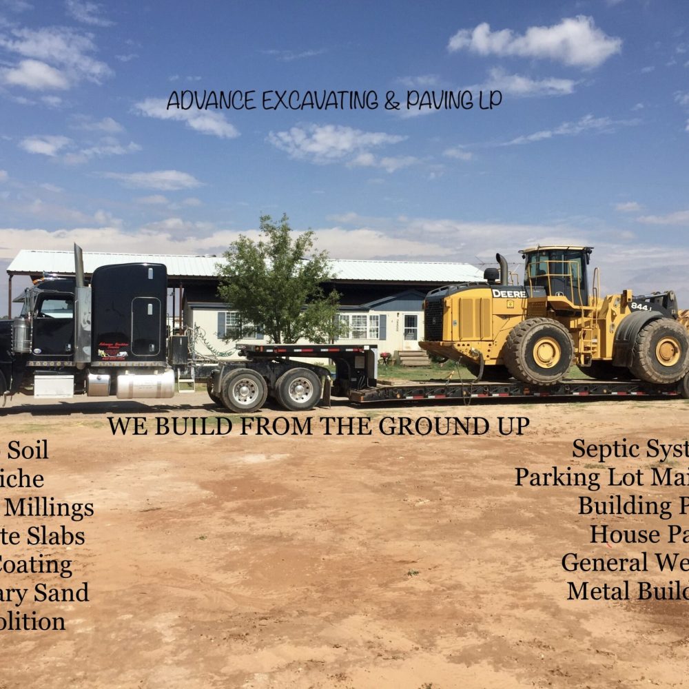 Grading and land prep