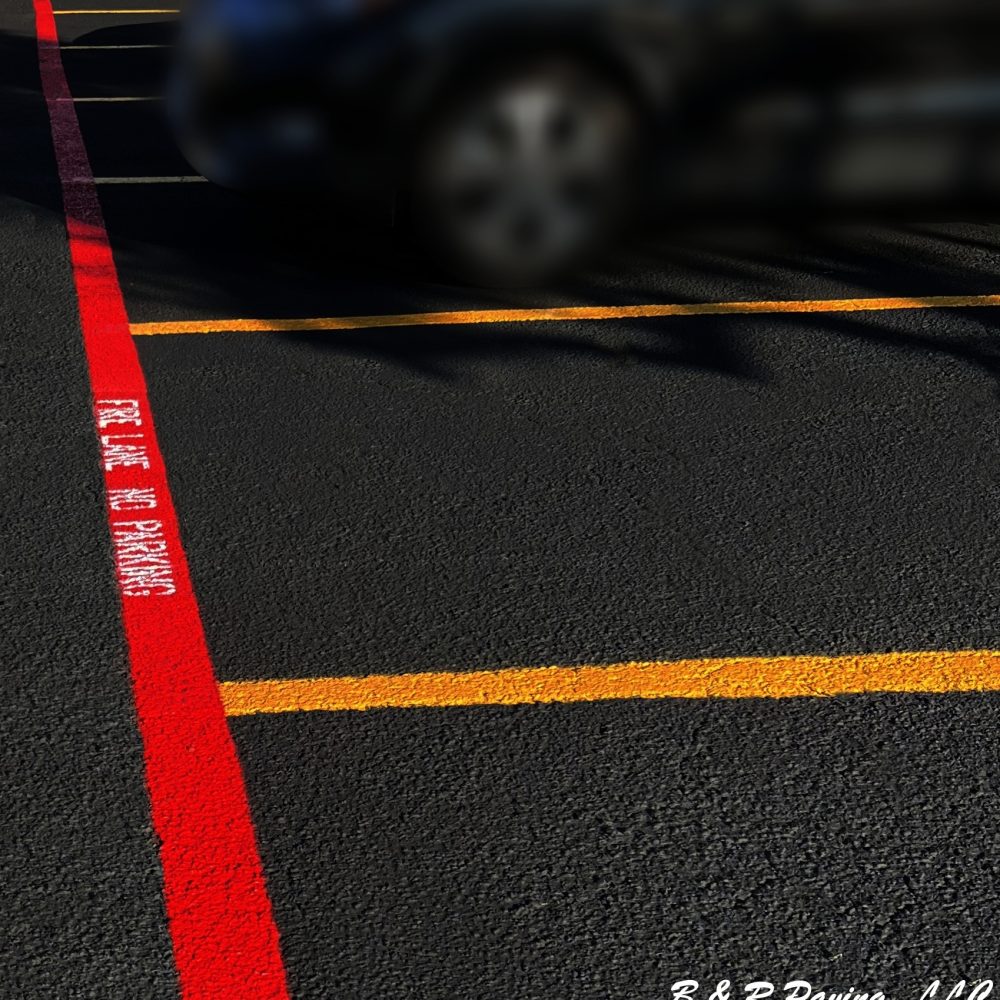 commercial parking paving