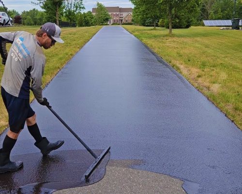 Driveway installation