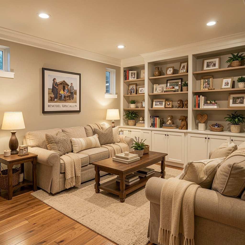 Custom Basement Design