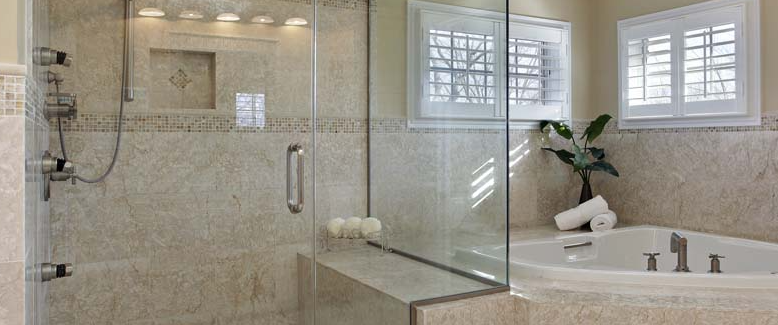 Elegant Glass Shower Doors Installed Professionally in Cary, NC