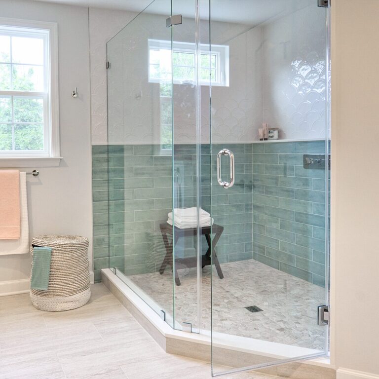 Sleek Frameless Shower Doors in Apex, NC