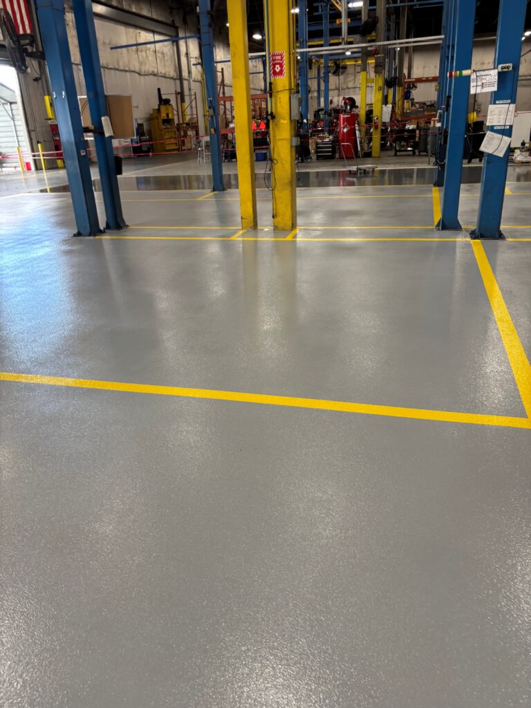 Durable Floor Coating Installation in Baltimore