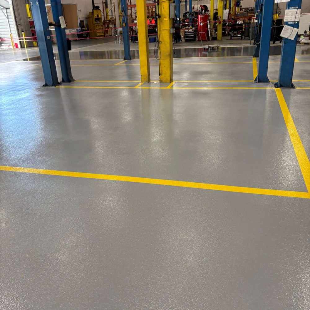best floor coating installation