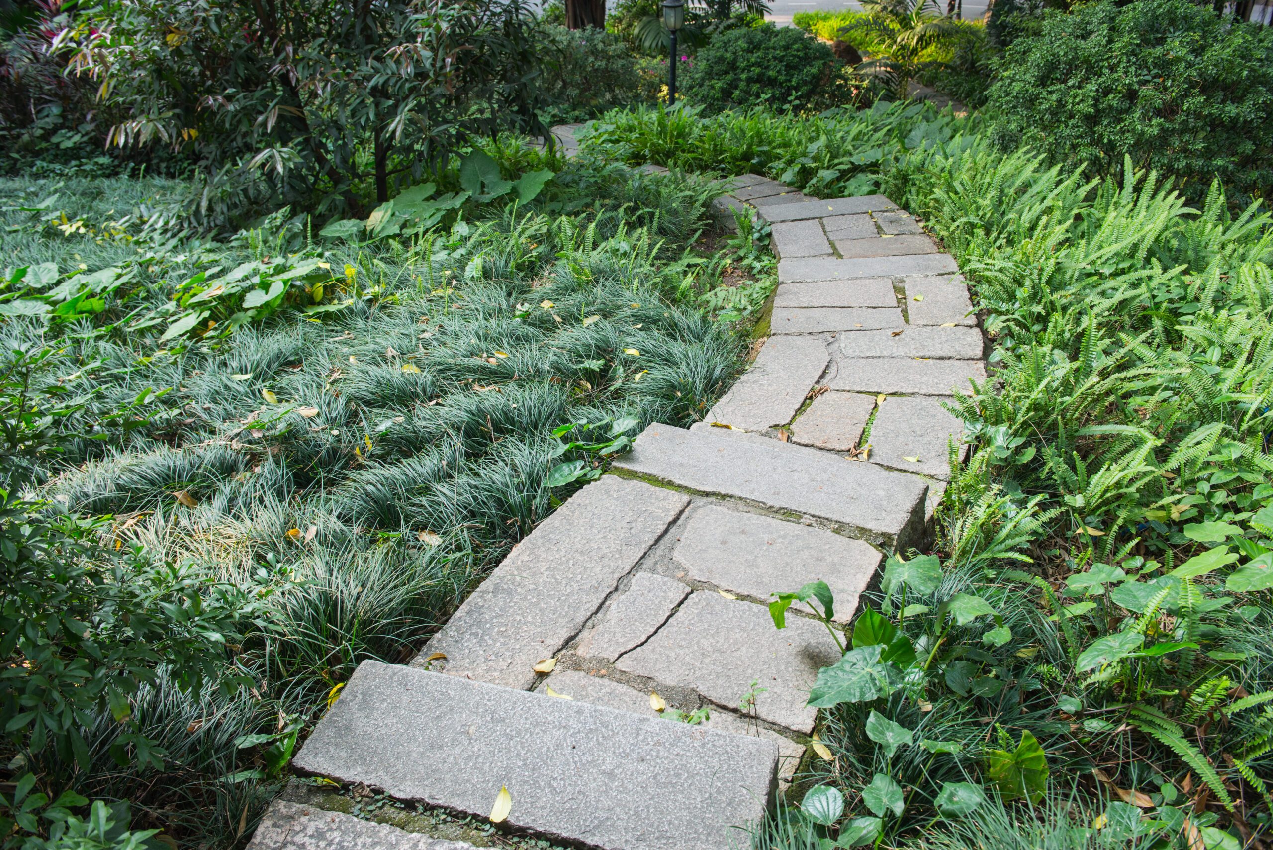 Stunning Stone Walkway Paver Install in St. Augustine