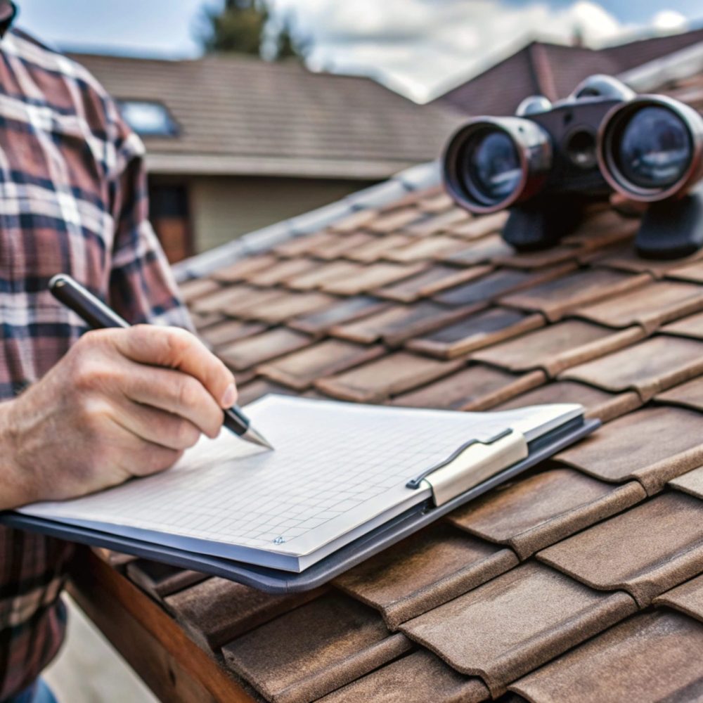 home-inspector-checking-roof-loose-shingles-with-binoculars-scaled-1