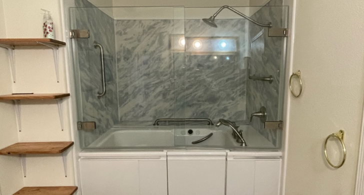 Walk-In Tub Shower Combo Installation in West Palm Beach