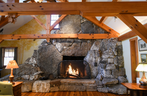 Custom Stone Fireplace Masonry in Bedford, NY 10506